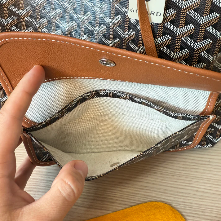 Goyard Goyardine Saint Louis PM Black - Image 6